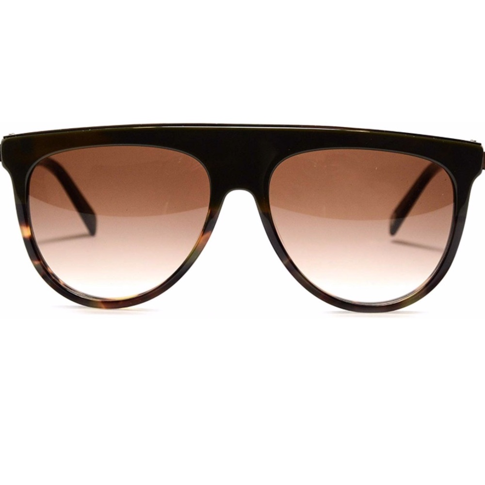 Balmain army green luxury tortoise sunglasses